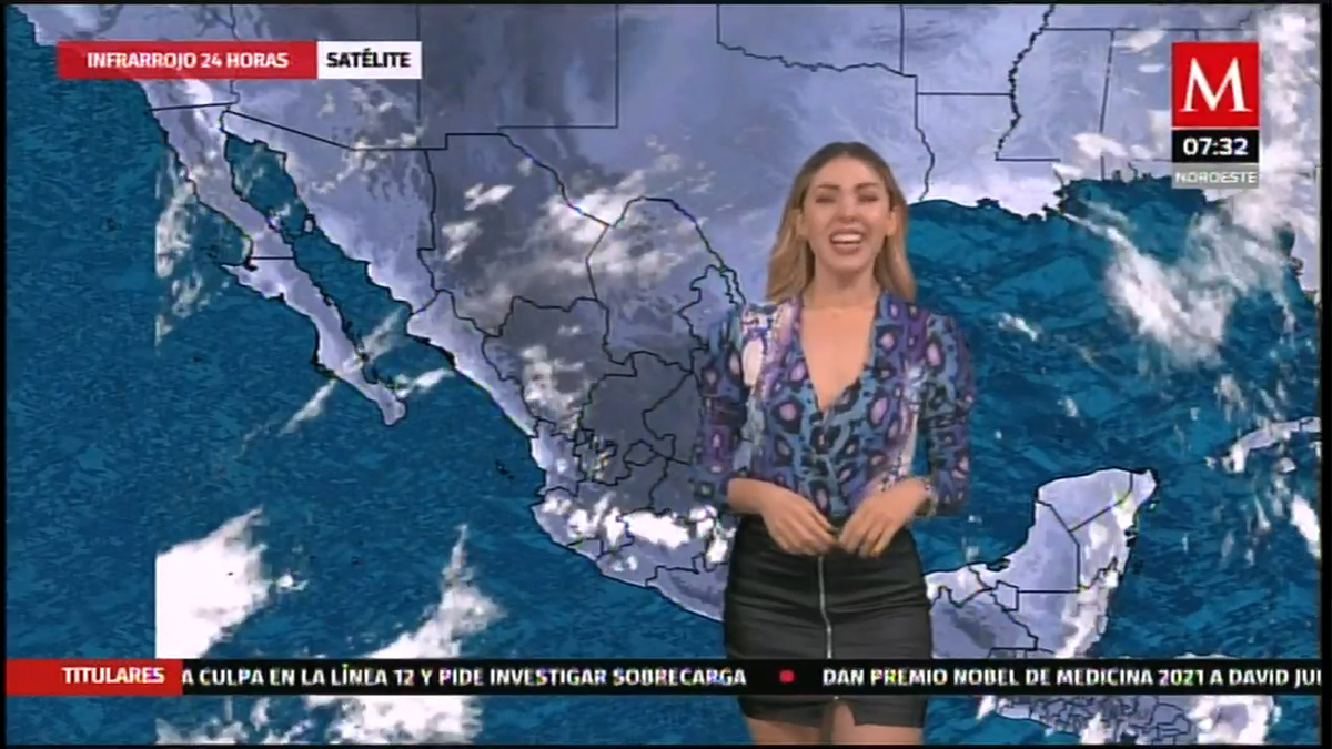 Jessica de Luna nos da el pronóstico del tiempo para este lunes 04 de octubre