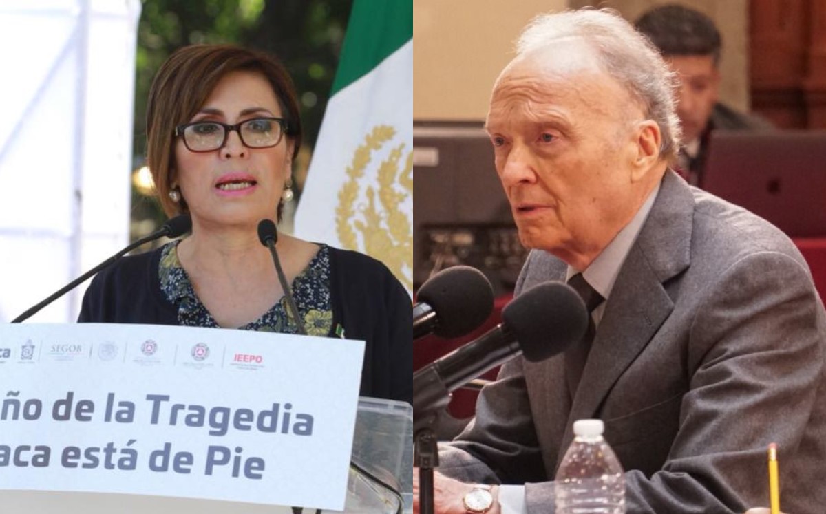 Un juez ordenó a Gertz abstenerse de realizar juicios de valor respecto de la culpabilidad o responsabilidad de Rosario Robles. | Facebook y Cuartoscu