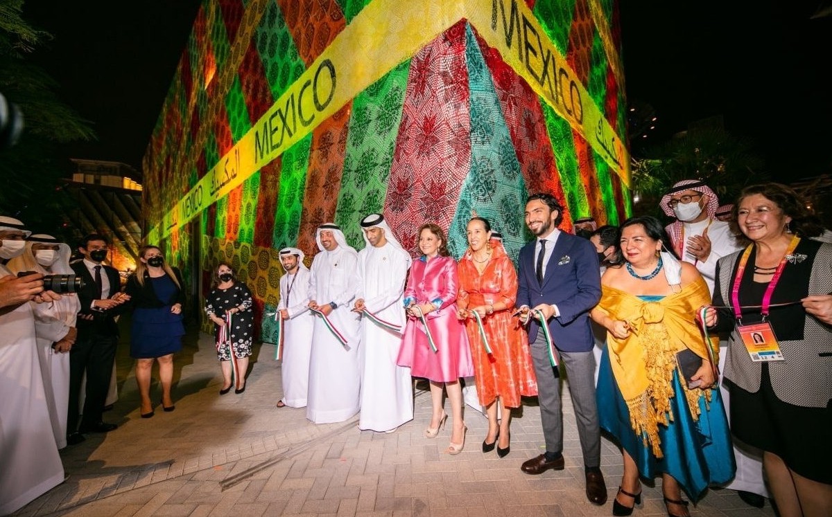 Martha Delgado destacó la gran oportunidad que representa para México estar presente en la Expo 2020 Dubái. | Twitter