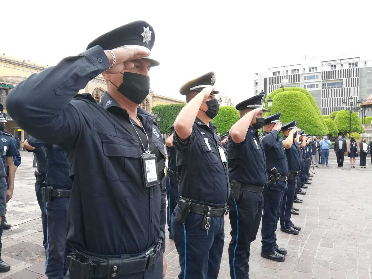 Reconocen a elementos de Seguridad en León. Foto: Dany Béjar
