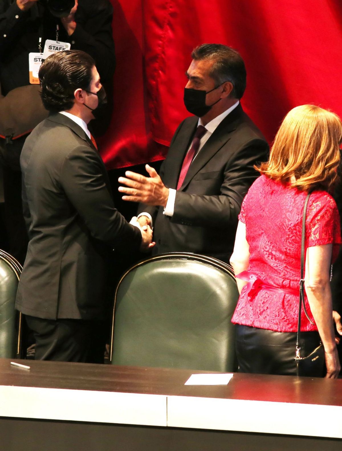 Samuel García, gobernador de Nuevo León, y Jaime Rodríguez. Foto: Roberto Alanís