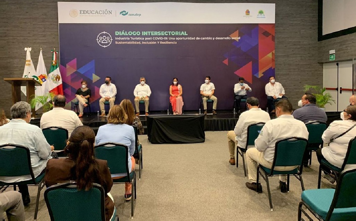 Las actividades del diálogo intersectorial se llevaron a cabo en Cancún, Quintana Roo. (Especial)