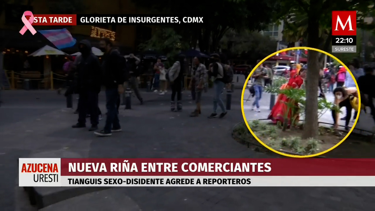Acuerdan diálogo entre comerciantes de Glorieta de Insurgentes