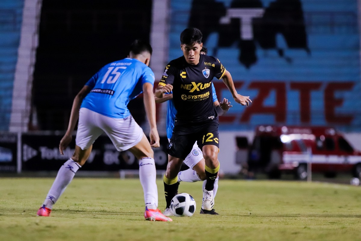 Diego Medina, delantero de la Jaiba Brava del Tampico-Madero.