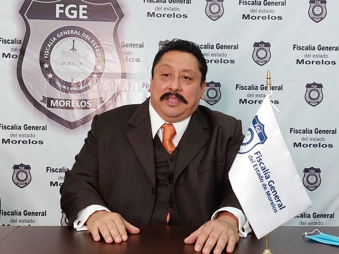 El fiscal general de Morelos, Uriel Carmona Gándara. (David Monroy)