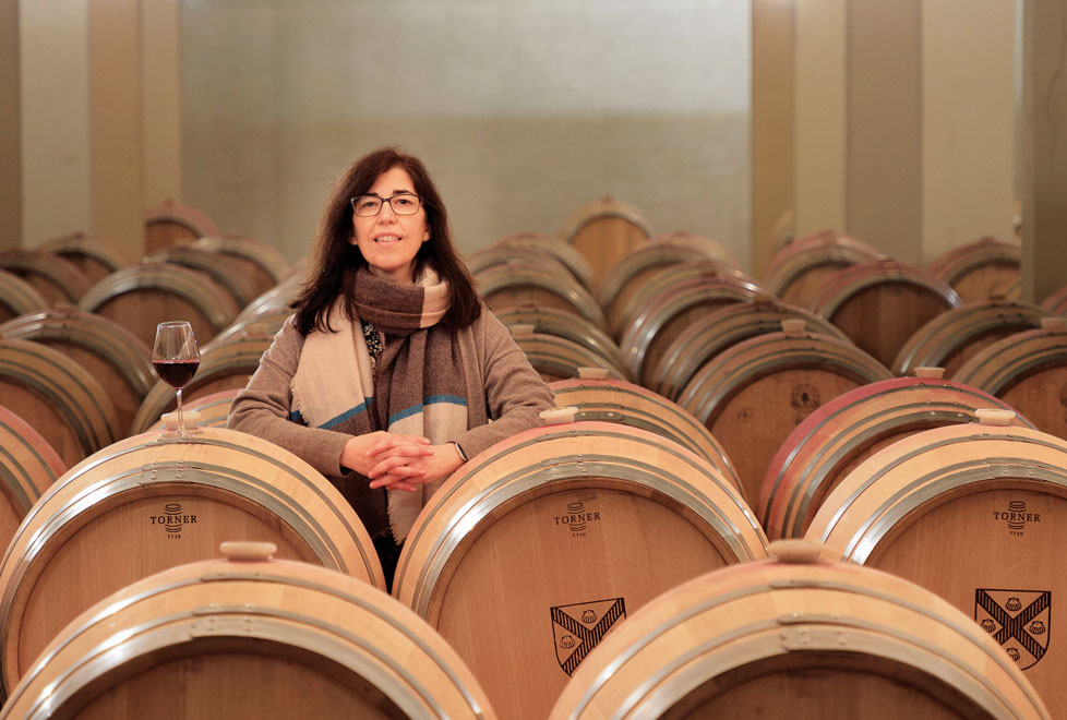 Milagros Rodríguez, directora técnica y enóloga de Bodega de Sarría.