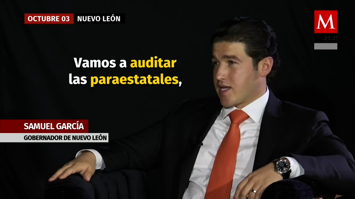 Samuel García habla de las “bombas” que le dejó “El Bronco”