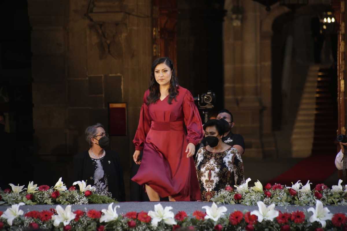 Tercer informe de labores de Claudia Rivera. (Andrés Lobato)