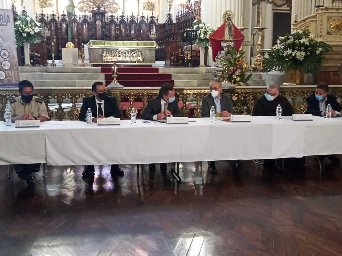 Anunciaron los detalles del operativo que se aplicará para el desarrollo de la Romería de la Virgen de Zapopan. (Roberto Hurtado)