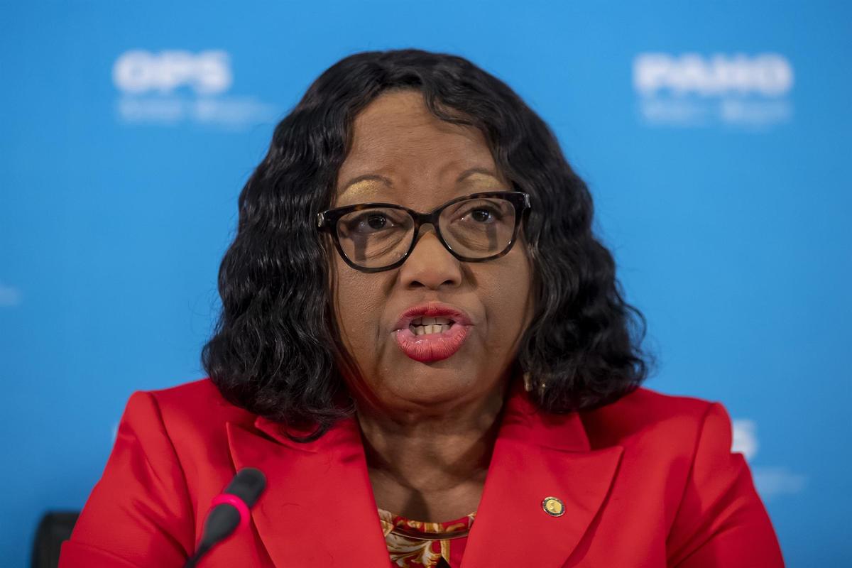 Carissa F.Etienne, directora de la OPS. Foto: EFE