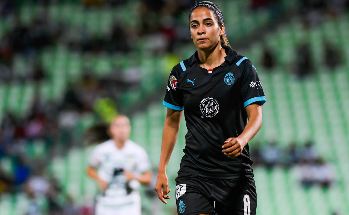 Carolina Jaramillo, jugadora de Chivas Femenil (Mexsport)