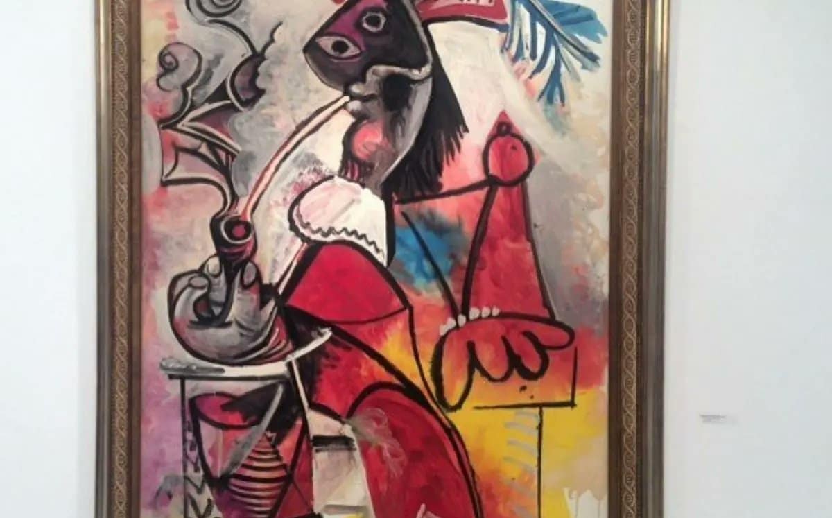 La casa de subastas Christie's pondrá a la venta en noviembre próximo la obra de Pablo Picasso "Mujer sentada con ropa turca", propiedad de una famili