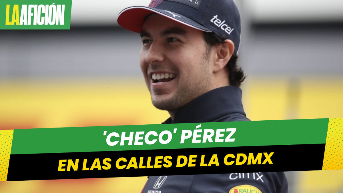 Checo Pérez correrá en la CdMx con su auto Red Bull: cuándo será