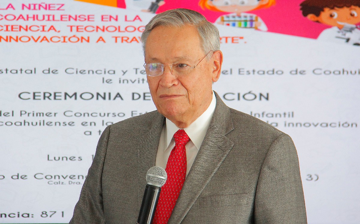 Higinio González Calderón, secretario de Educación de Coahuila. (Manuel Guadarrama)