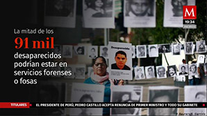 Iniciará programa de identificación masiva de cuerpos