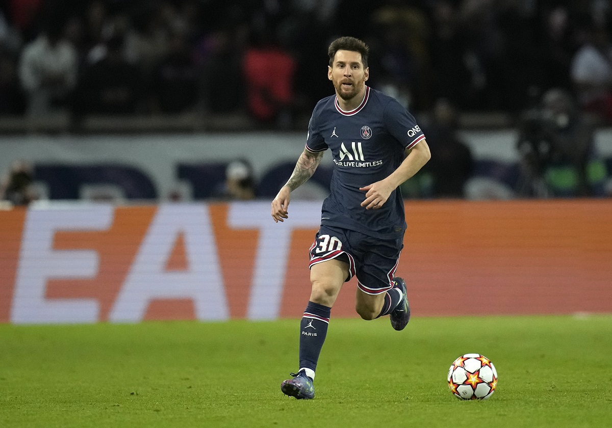 Lionel Messi, delantero del PSG (AP)