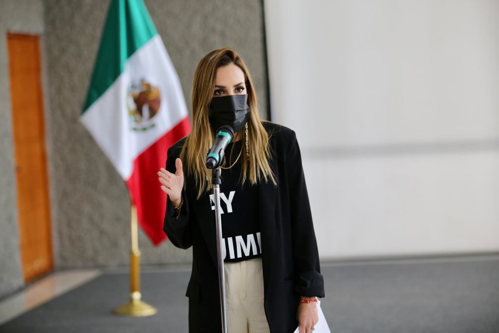 Perla Villarreal, diputada del PRI en Nuevo León. Foto: Especial.