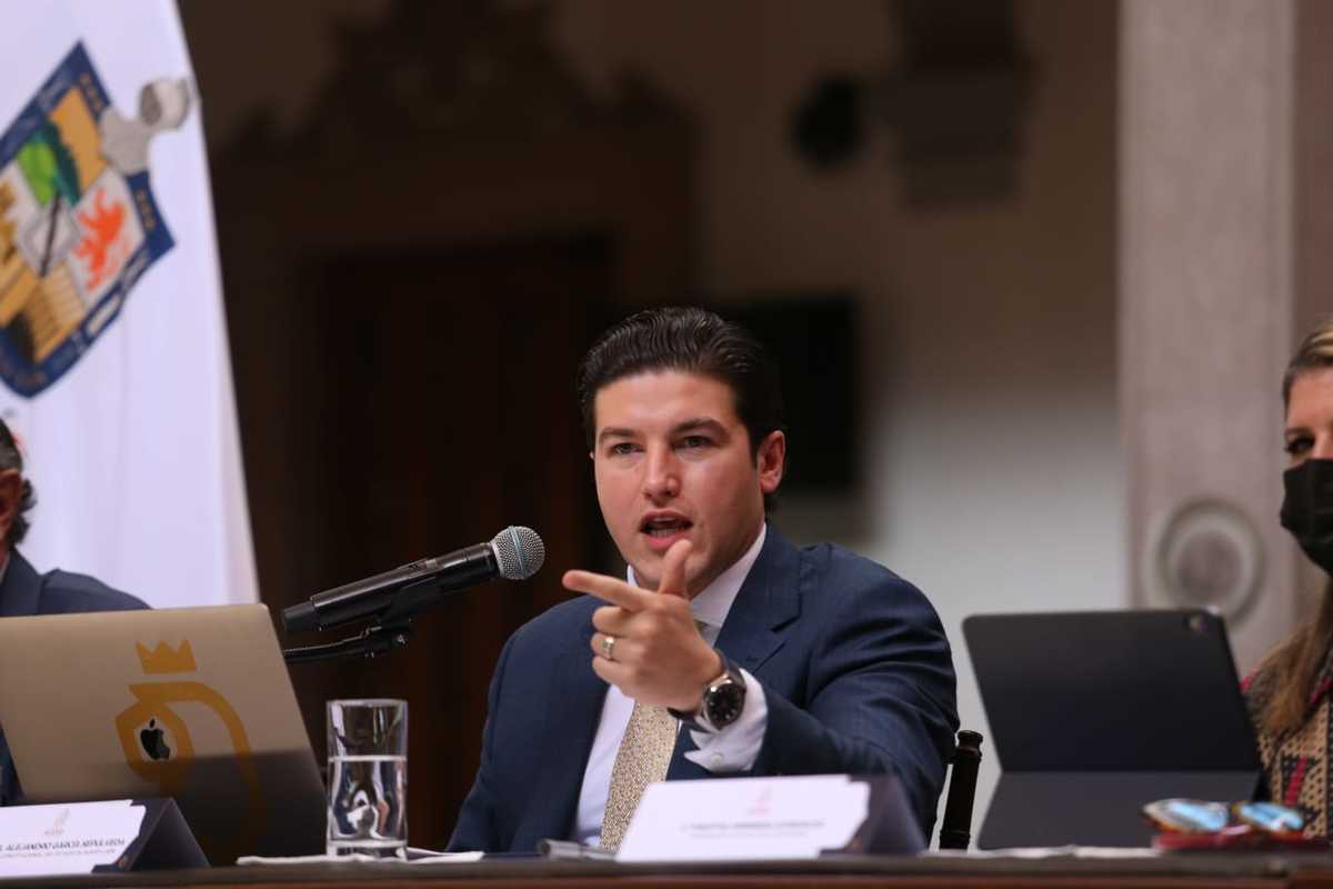 Samuel García, gobernador de Nuevo León. Foto: Jorge López.