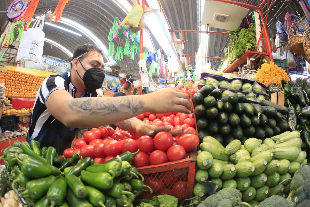 Chile, tomate, aguacate y guacamole. (Andrés Lobato)