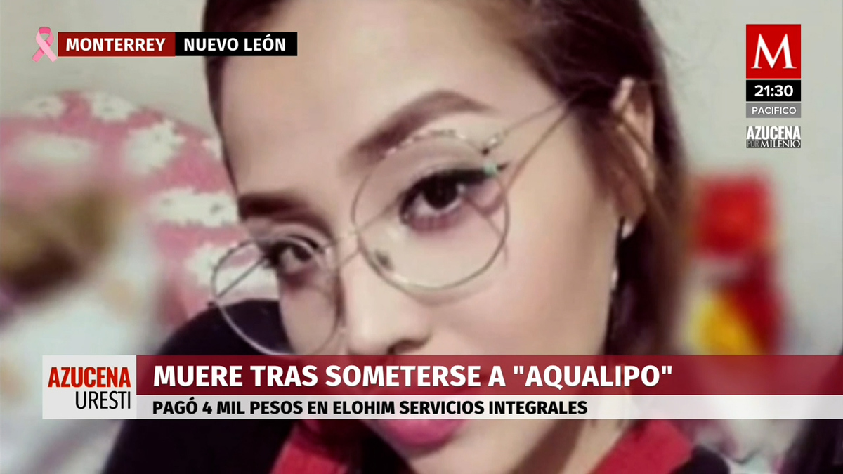 En Monterrey Cinthia murió por la práctica de una aqualipo
