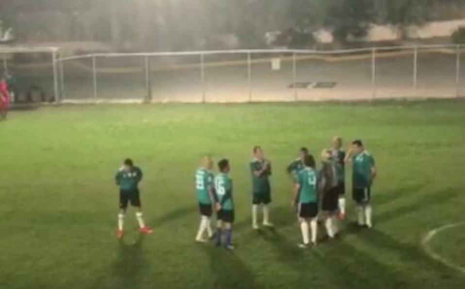 Los hechos ocurrieron en un partido de futbol amateur (Especial)