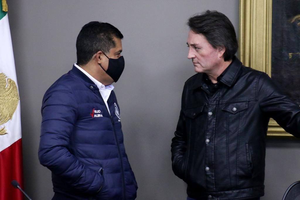 Integrantes de la Junta de Gobierno del Congreso de Hidalgo. (Cortesía)