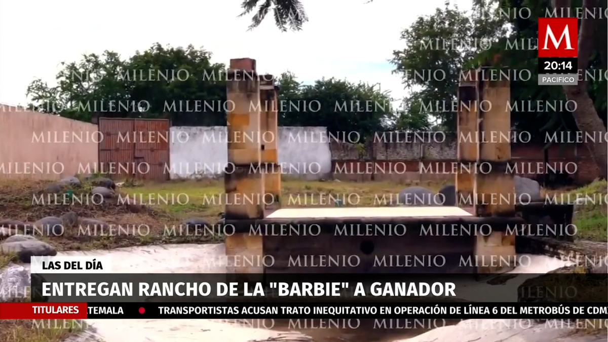 Loteria Nacional entrega Rancho de la "Barbie" a su ganador