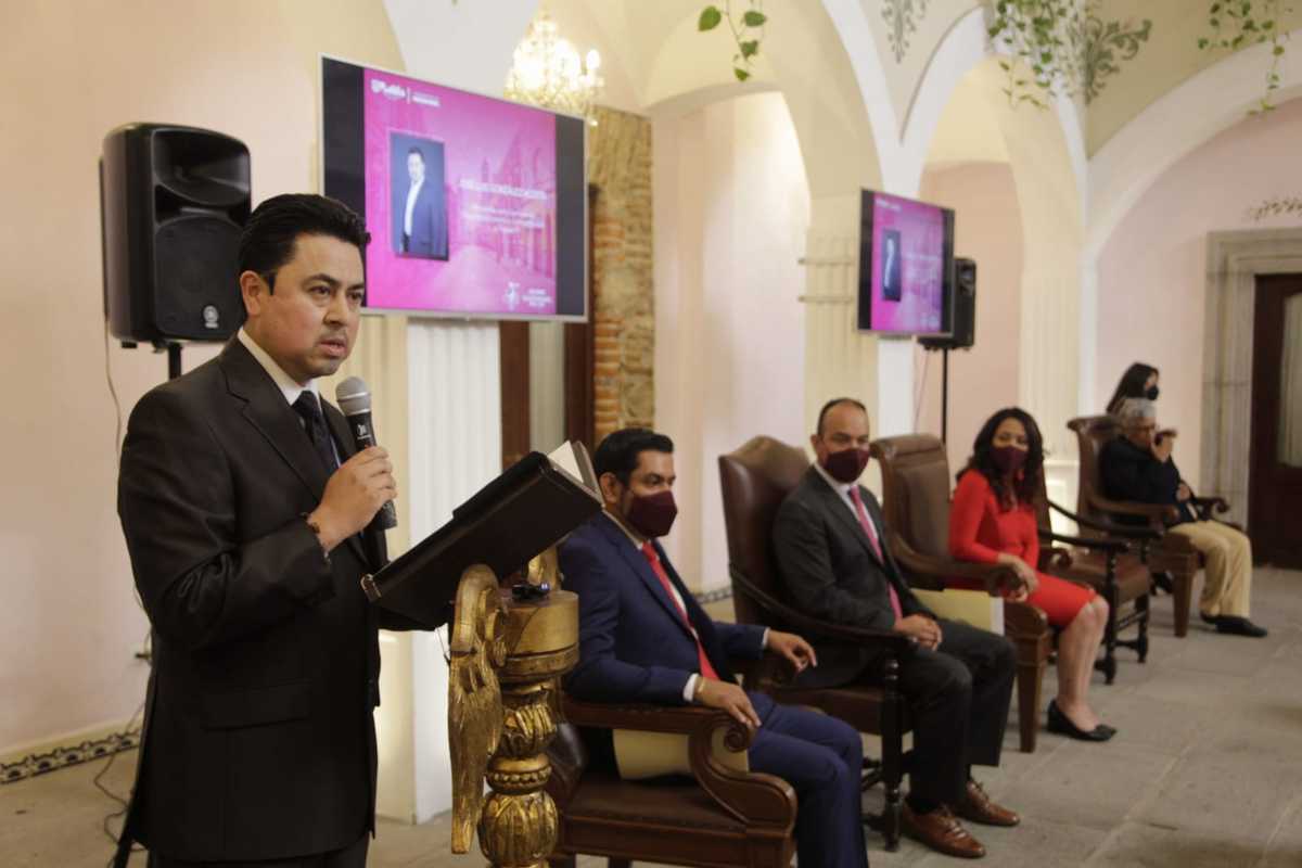 Regidores del G5 rindieron su tercer informe de labores. (Andrés Lobato)