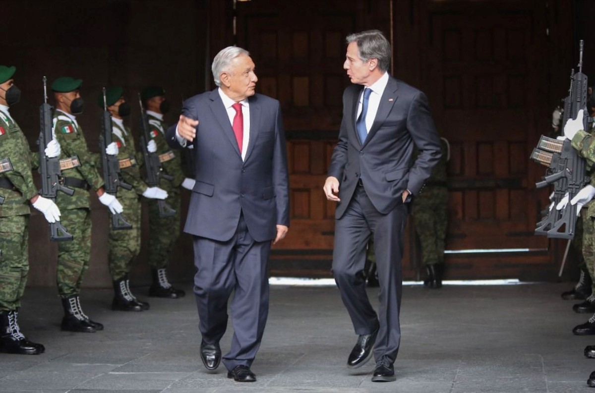 AMLO se reunió con funcionarios de EU en Palacio Nacional. | Cuartoscuro