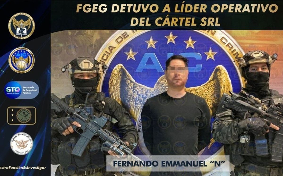Capturan al 'Panther', líder del Cártel de Santa Rosa de Lima