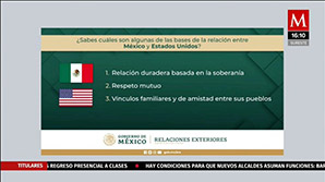 ¿Cuáles son las bases de la relación entre México y Estados Unidos?