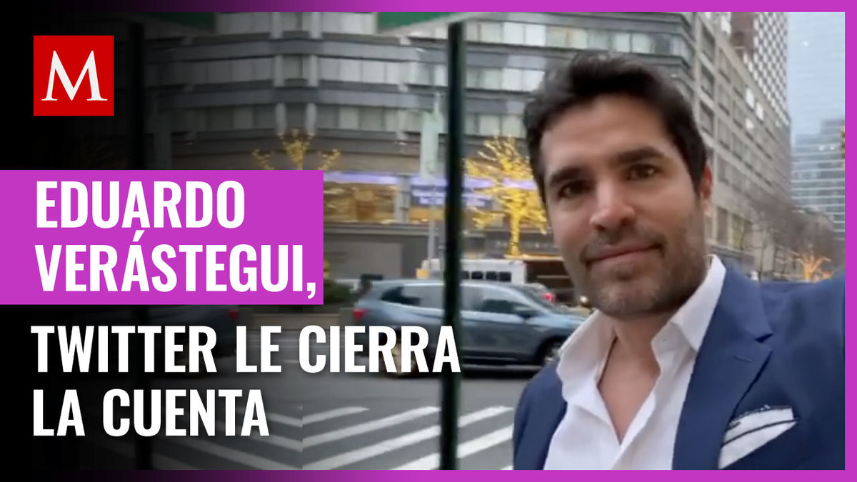 Eduardo Verástegui. Twitter cierra su cuenta por antivacunas covid19
