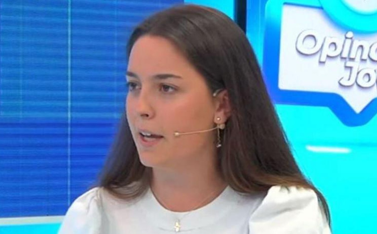 La joven de Vox fue cuestionada por los demás integrantes del programa tras sus declaraciones. (Especial)