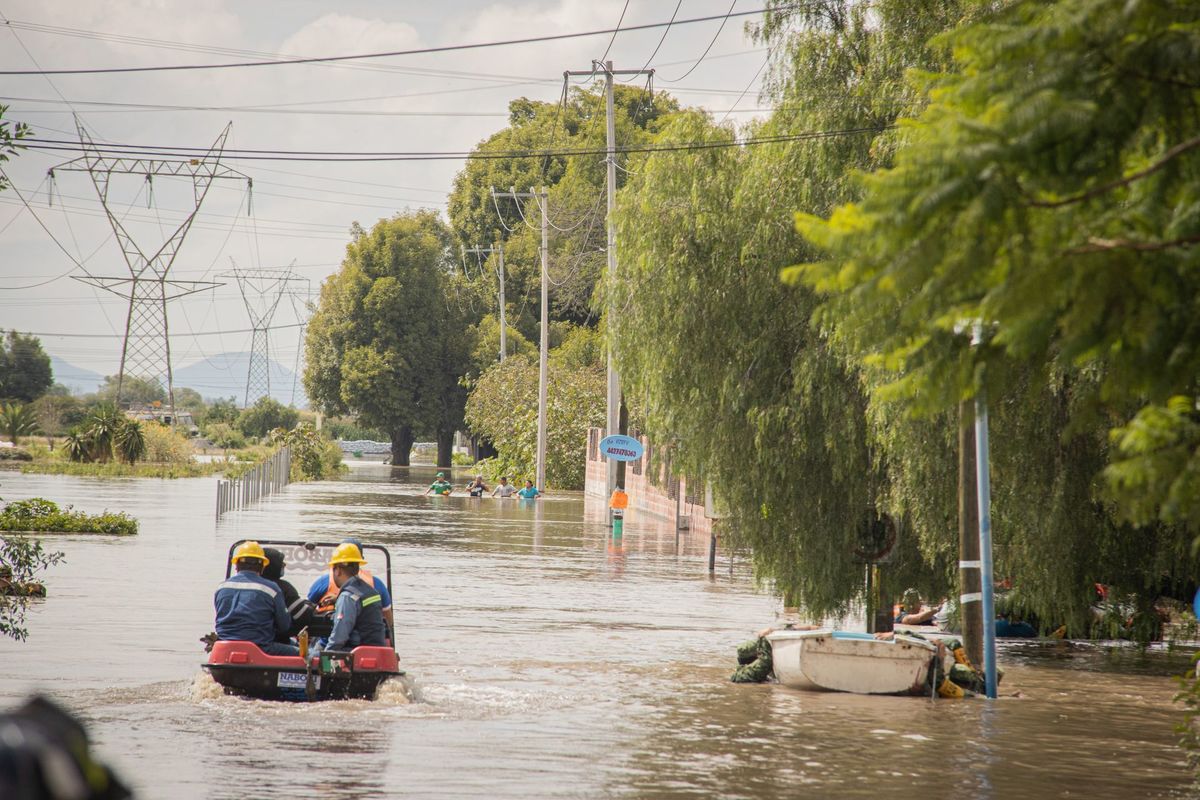 Las lluvias e inundaciones en Querétaro se registraron a finales de septiembre y principios de octubre. (Cuartoscuro)
