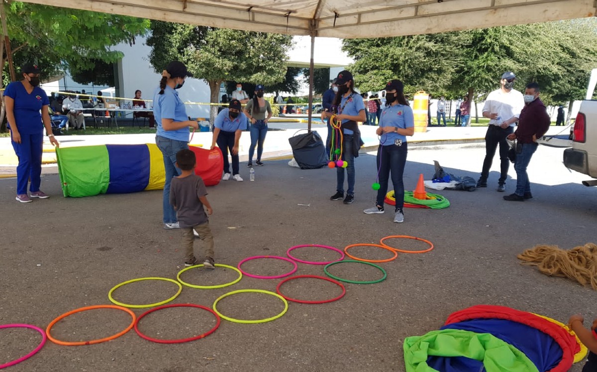 Niños migrantes en Tamaulipas. (Antonio Hernández)