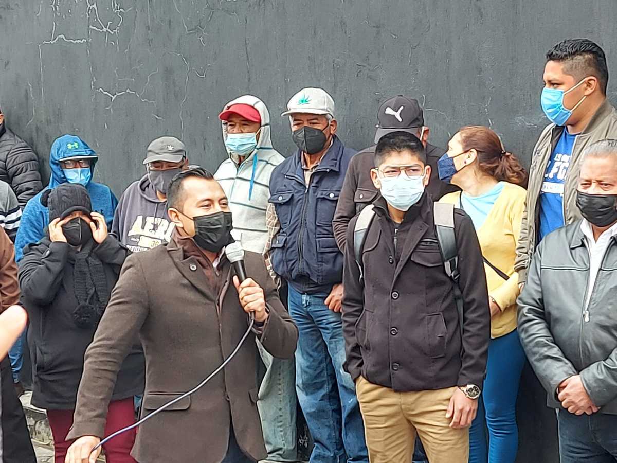 Pobladores de Xicohtzinco exigen reapertura de carretera federal Puebla-Tlaxcala. (Especial)