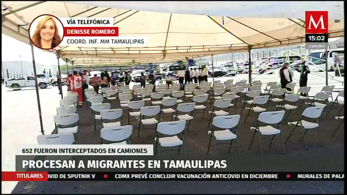 Procesan a migrantes en Tamaulipas
