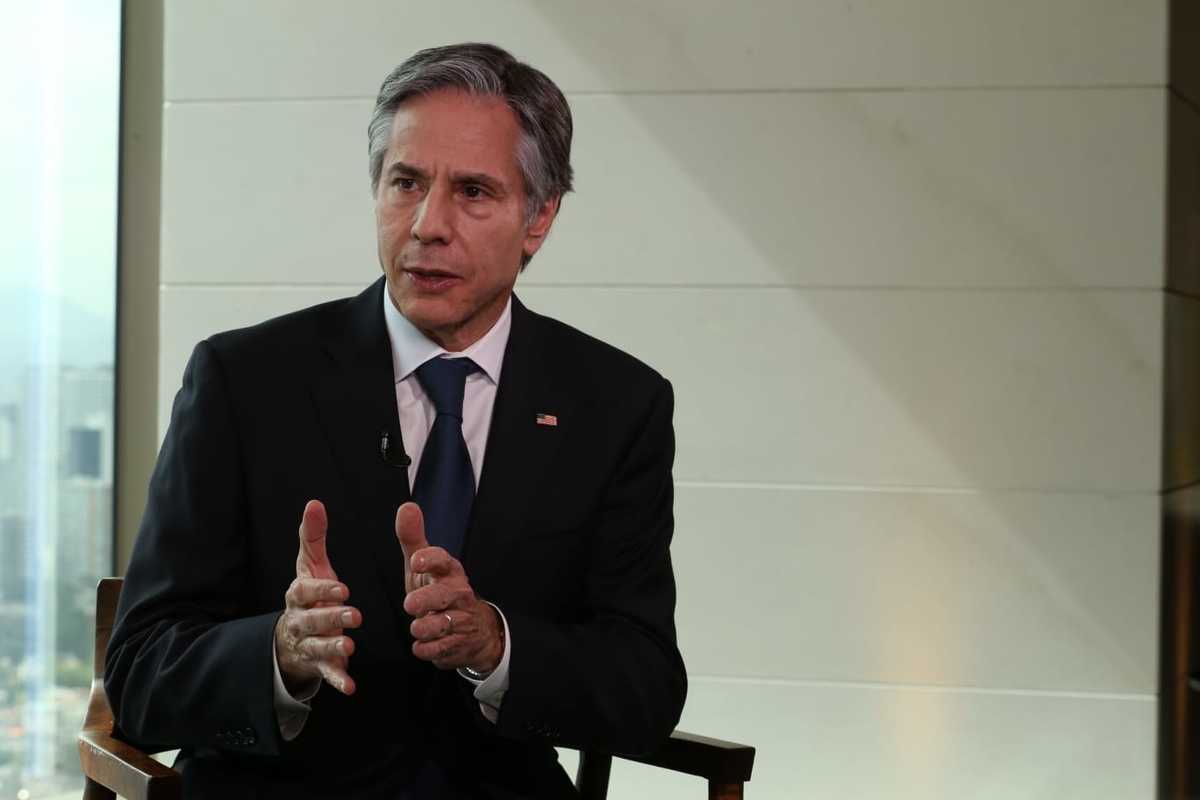 El secretario de Estado de Estados Unidos, Antony Blinken. (Octavio Hoyos)
