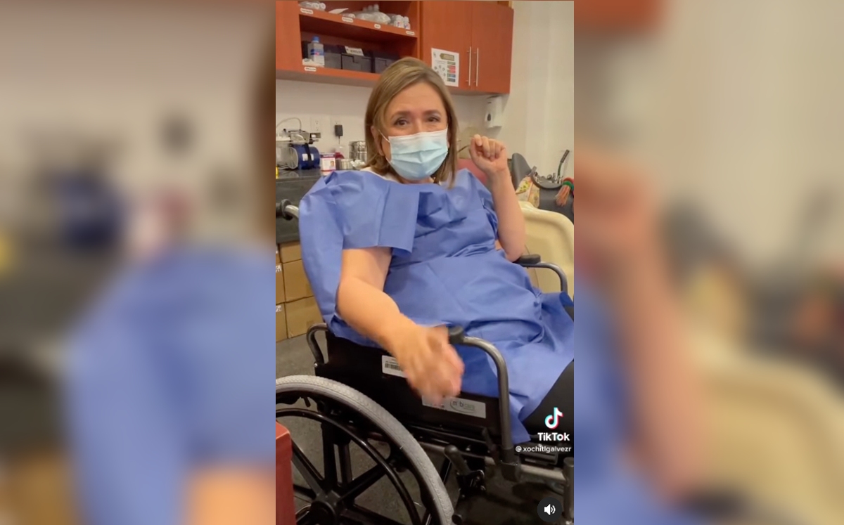 La senadora compartió un video en el que explica cómo ocurrió el accidente. (Especial)