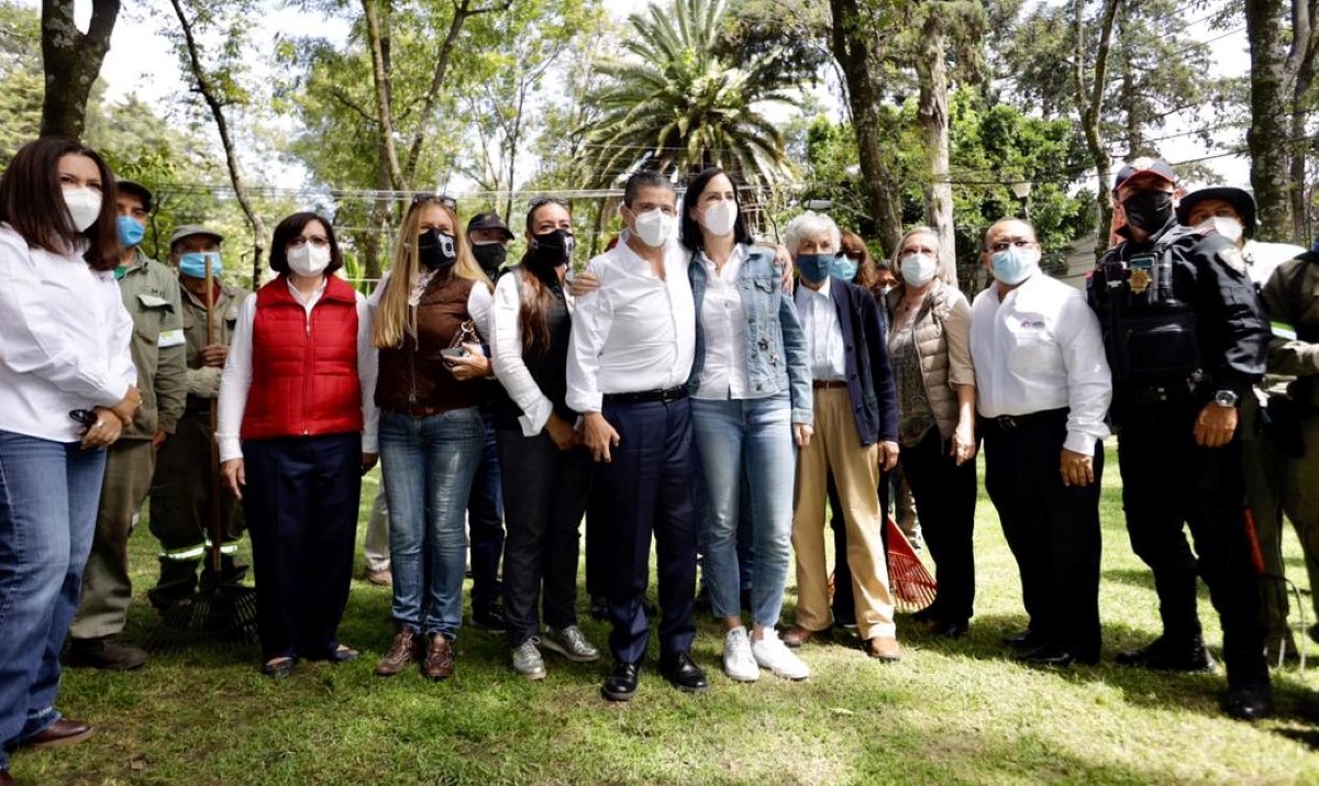 Los alcaldes de Coyoacán y Álvaro Obregón supervisaron los trabajos de limpieza. | Especial