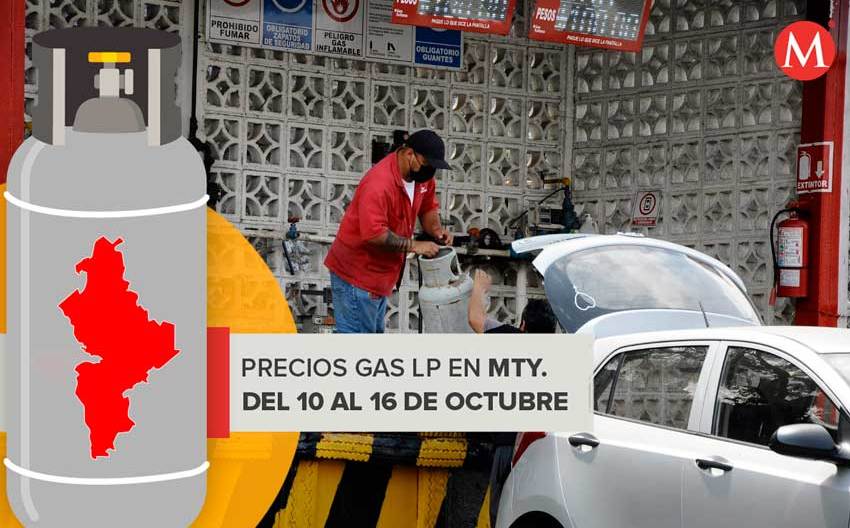 Precio del gas LP en Nuevo León del 10 al 16 de octubre Grupo Milenio
