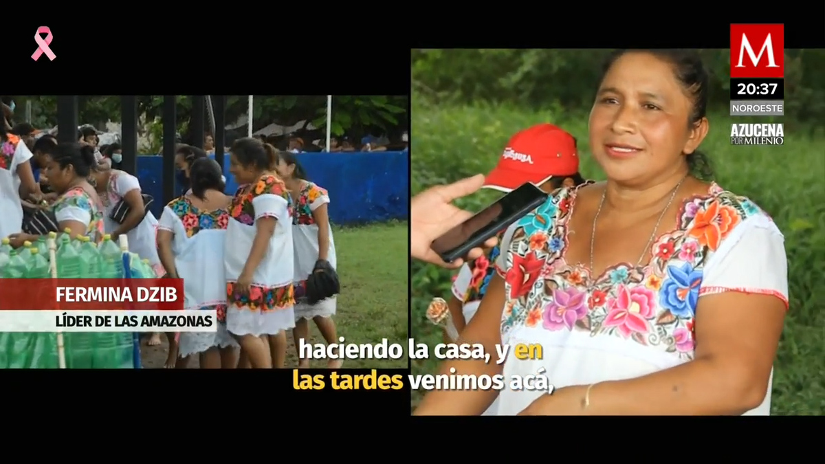 Son fuertes y son guerreras Ellas son las Amazonas de Yaxunah