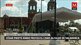 César Prieto rinde como protesta como Alcalde de Salamanca