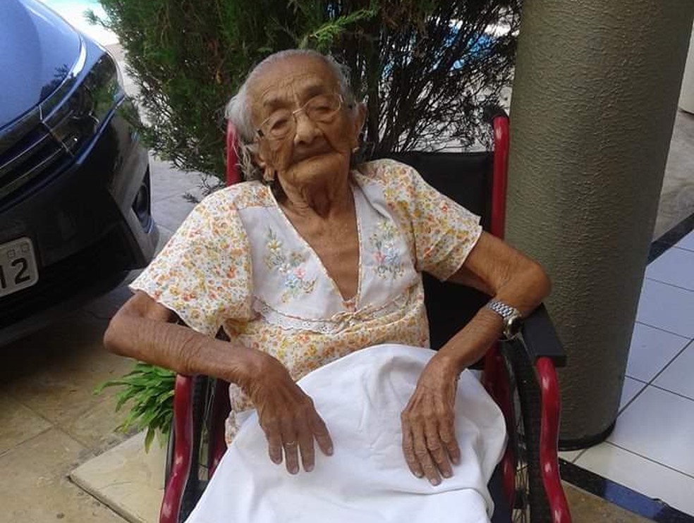 Francisca Celsa dos Santos, era la mujer más vieja de Brasil, tenia 116 años. (Especial)