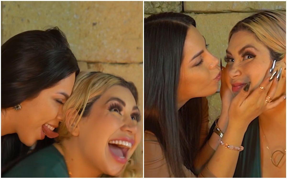 Lizbeth Rodríguez y La Bebeshita juegan Semana Inglesa (Captura).