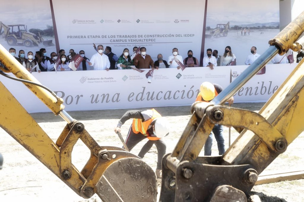 Barbosa da banderazo de salida a construcción de campus IEDEP | Especial