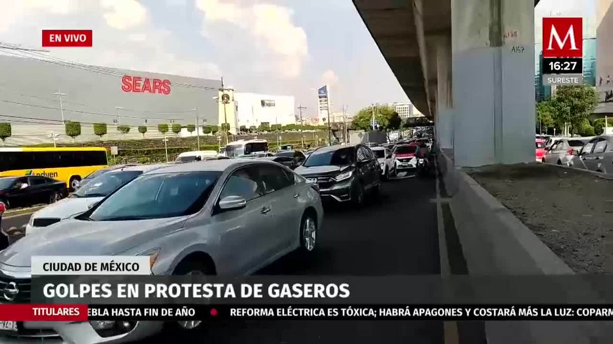 Caos vial por bloqueo de gaseros