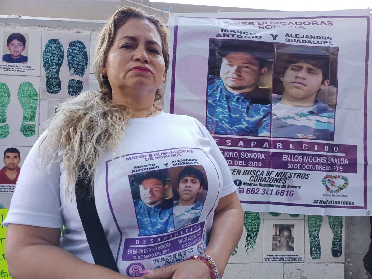 Ceci Patricia Flores, líder y fundadora del Colectivo Madres Buscadoras de Sonora. (Especial)