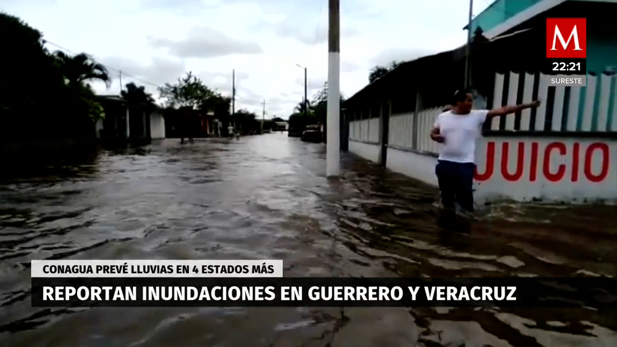 Damnificada por lluvias en Veracruz: Dormimos en el agua por 10 horas