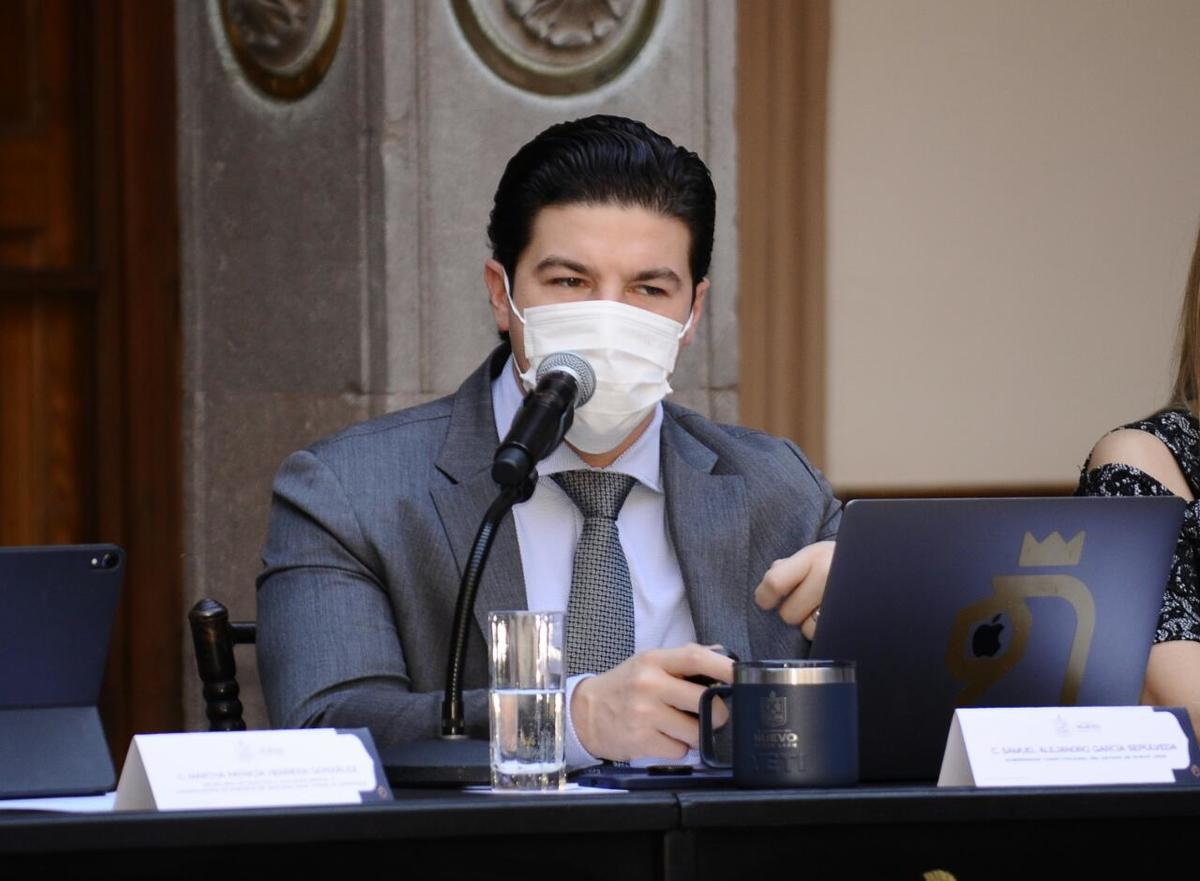 Samuel García, gobernador de Nuevo León. Foto: Raúl Palacios